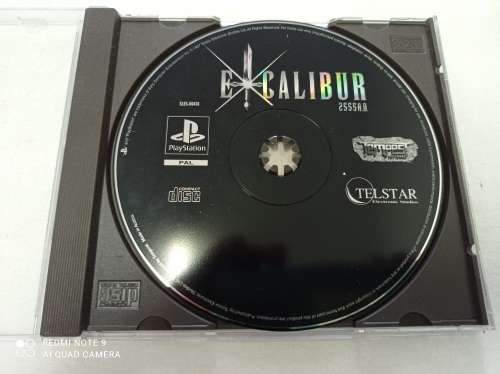 Excalibur 2555 AD.  Playstation Pal disc only. Disc is scratch free