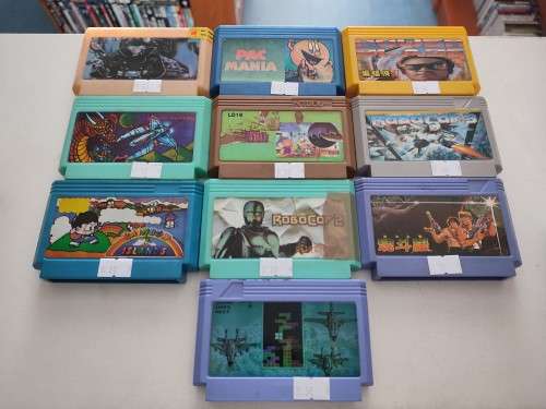 TV game cartridges bundle