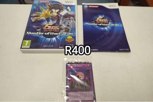 YuGiOh 5Ds Master of the Cards Nintendo Wii