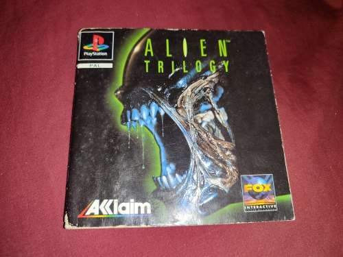Alien Trilogy PlayStation PS1 manual only