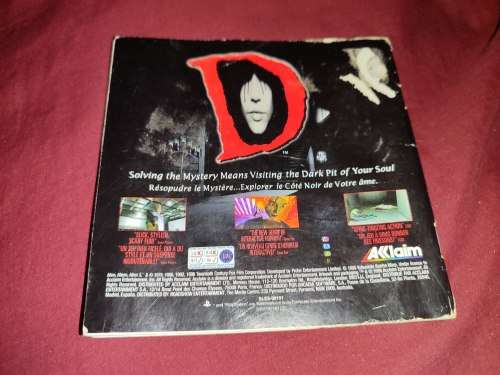 Alien Trilogy PlayStation PS1 manual only