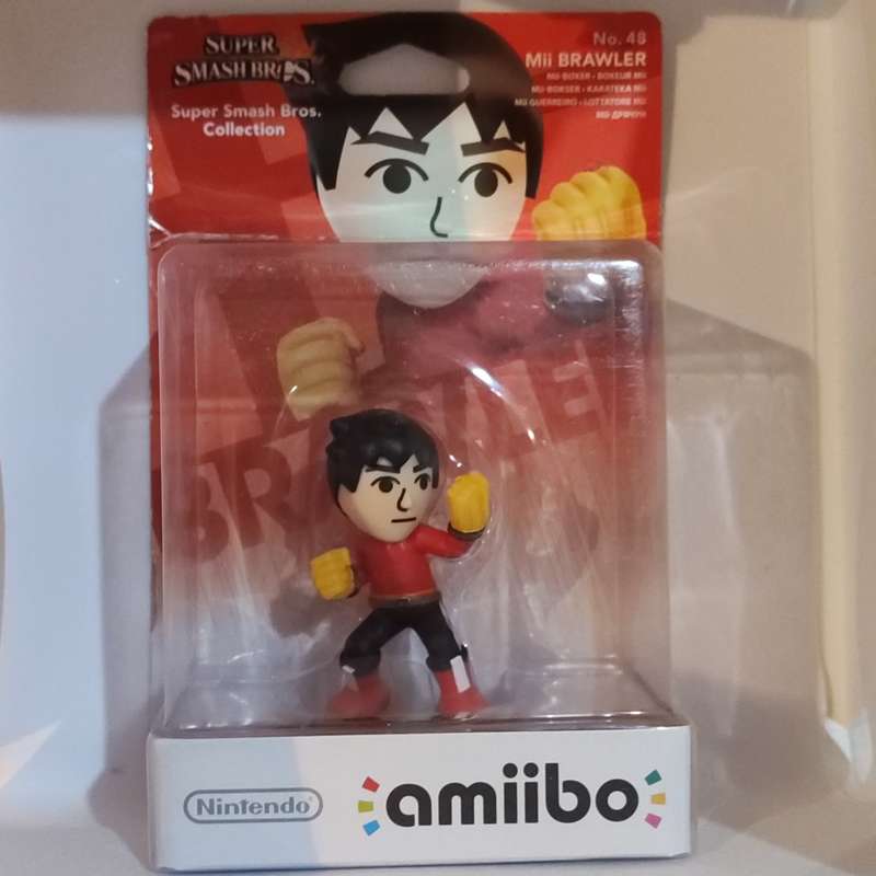 Mii Brawler Nintendo Amiibo figure Factory Sealed