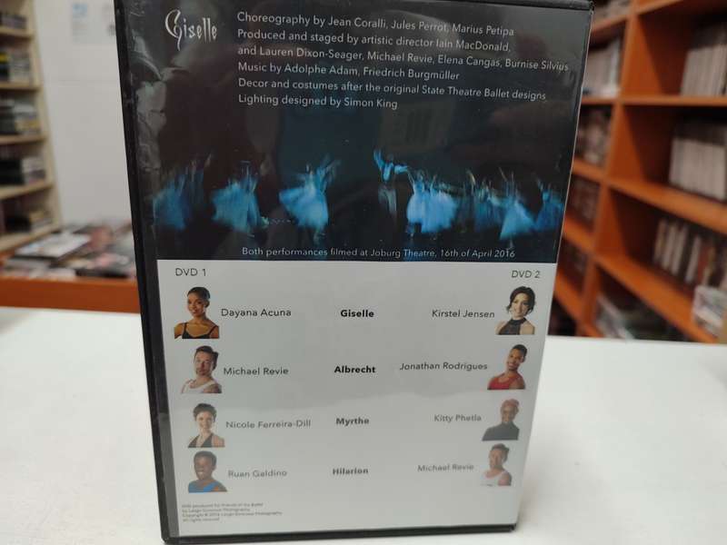 Giselle Joburg Ballet Dvd