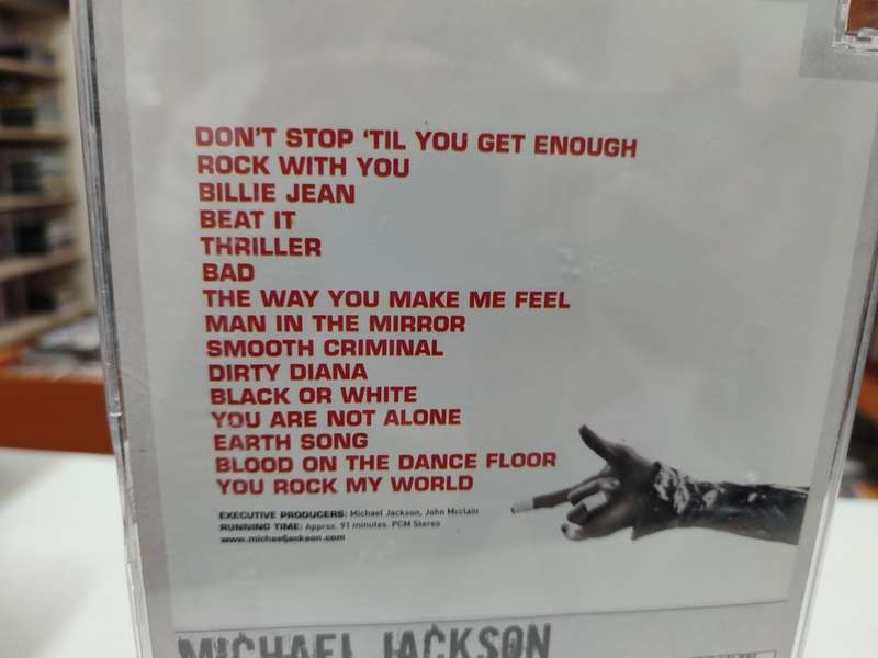 Michael Jackson Number Ones Dvd