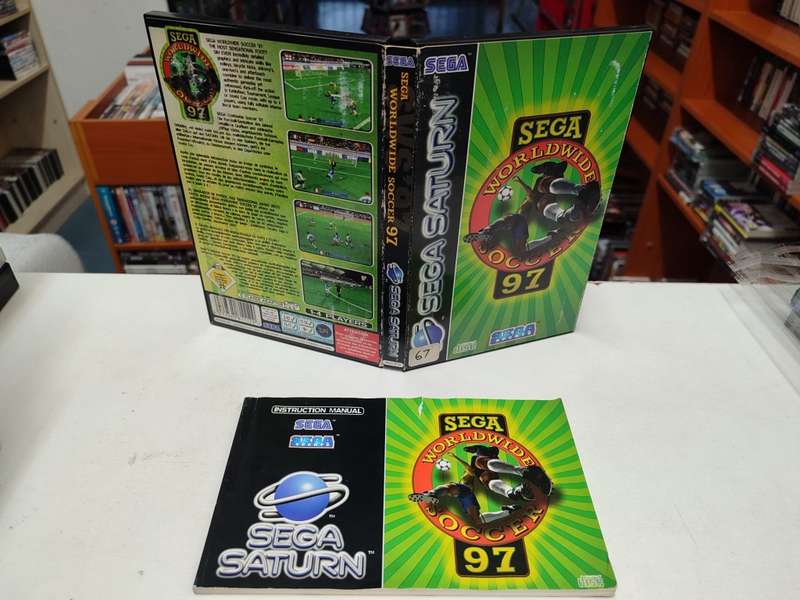 Sega Worldwide Soccer 97 Sega Saturn Pal