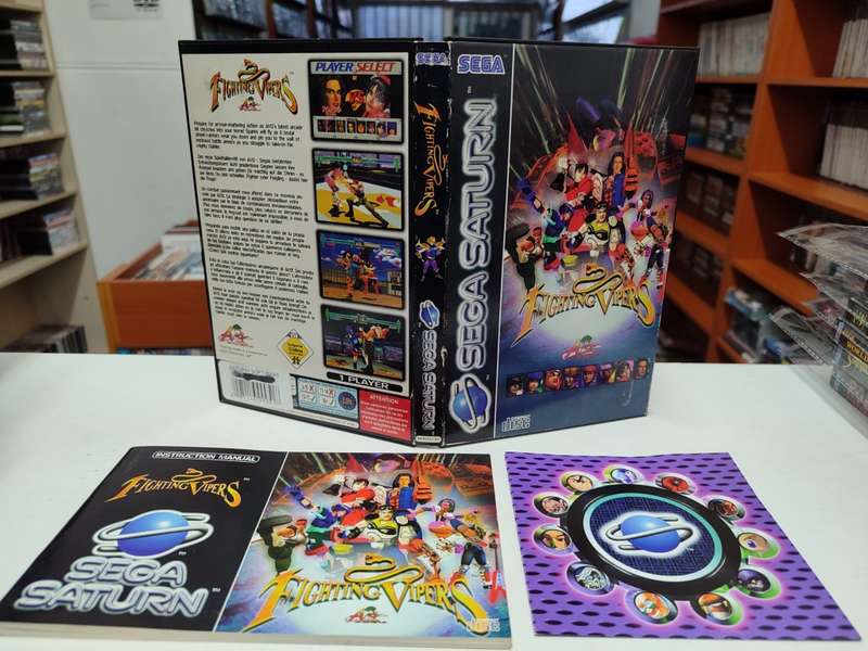 Fighting Vipers Sega Saturn Pal