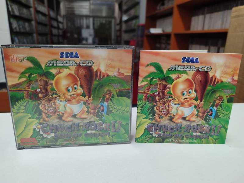 Chuck Rock 2 Son of Chuck Sega Mega CD