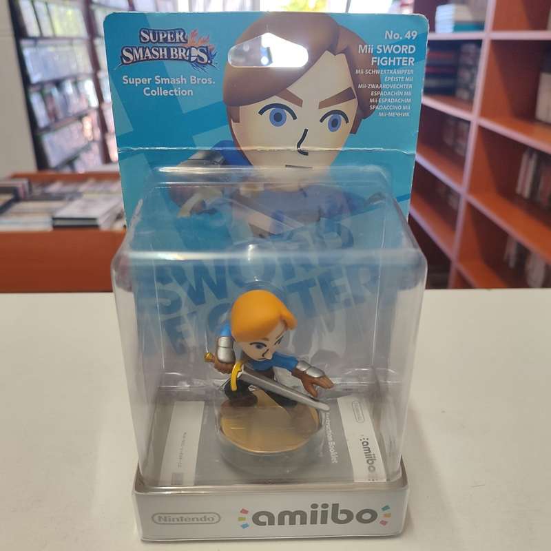 Mii Sword Fighter Amiibo New Sealed