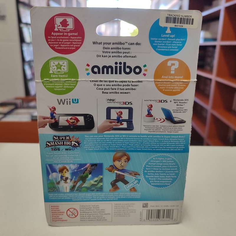 Mii Sword Fighter Amiibo New Sealed