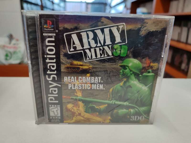 Army Men 3D PlayStation PS1 US NTSC