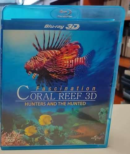Fascination Coral Reef Hunters and the Hunted 3D / 2D Blu ray