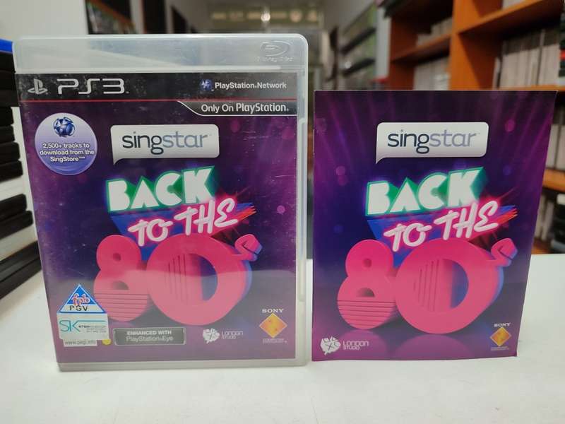 Singstar Back to the 80s PlayStation 3 PS3