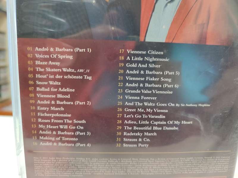 Andre Rieu / And the Waltz Goes On Dvd