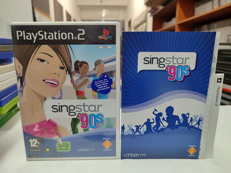 Singstar 90s PlayStation 2 PS2
