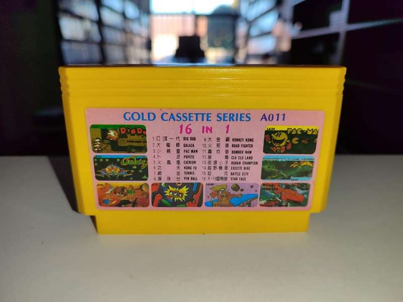 16 in 1 TV Game Cartridge