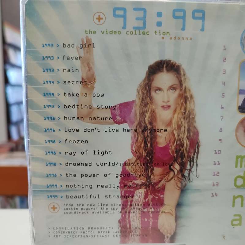 Madonna The Video Collection 93:99 Dvd