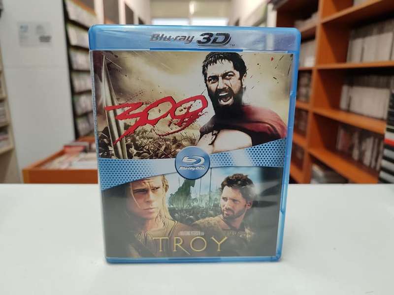 300 / Troy Blu Ray Set