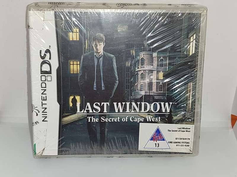 Last Window The Secret of Cape West Nintendo DS New Sealed