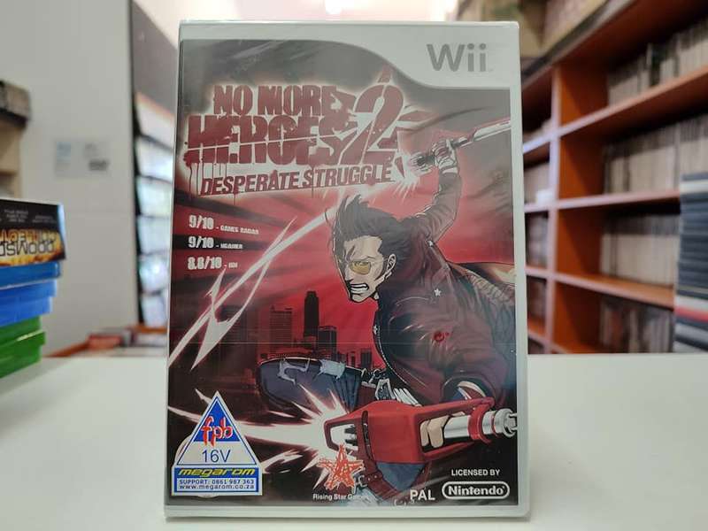No More Heroes 2 Desperate Struggle Nintendo Wii New Sealed