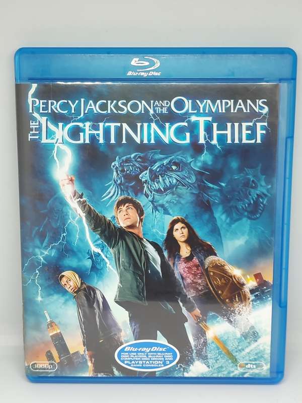 Percy Jackson and the Lightning Thief Blu Ray