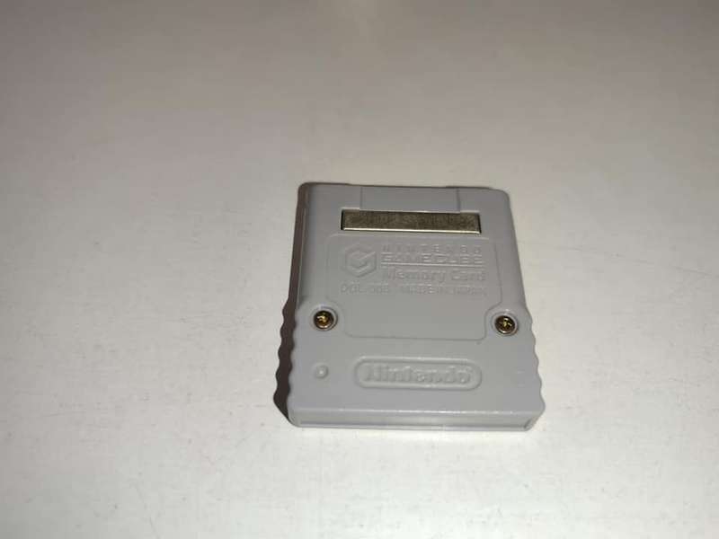 Nintendo Gamecube 59 Block Memory Card