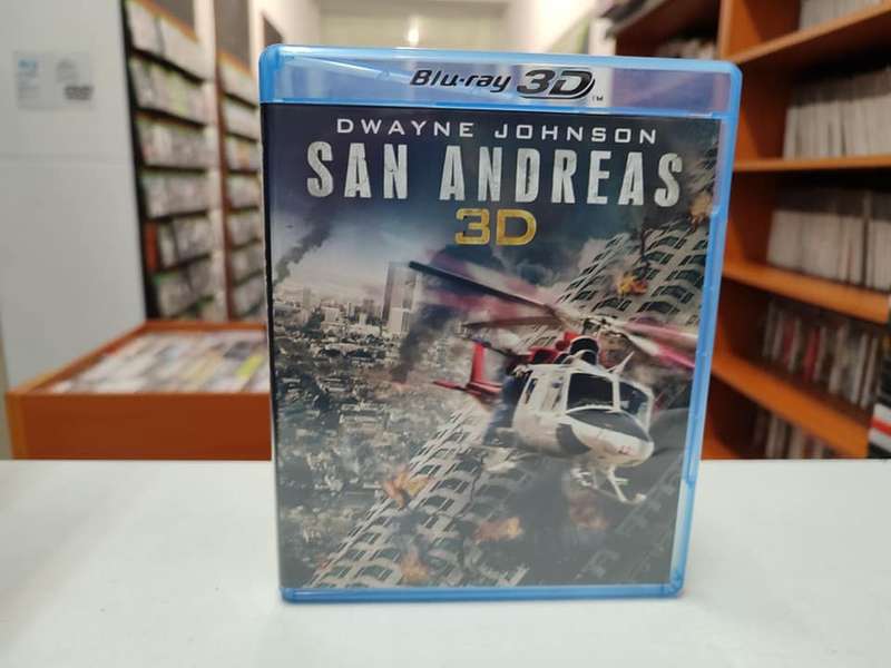 San Andreas 3D / 2D Blu Ray