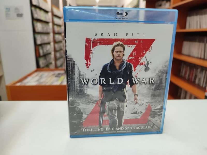 World War Z Blu ray
