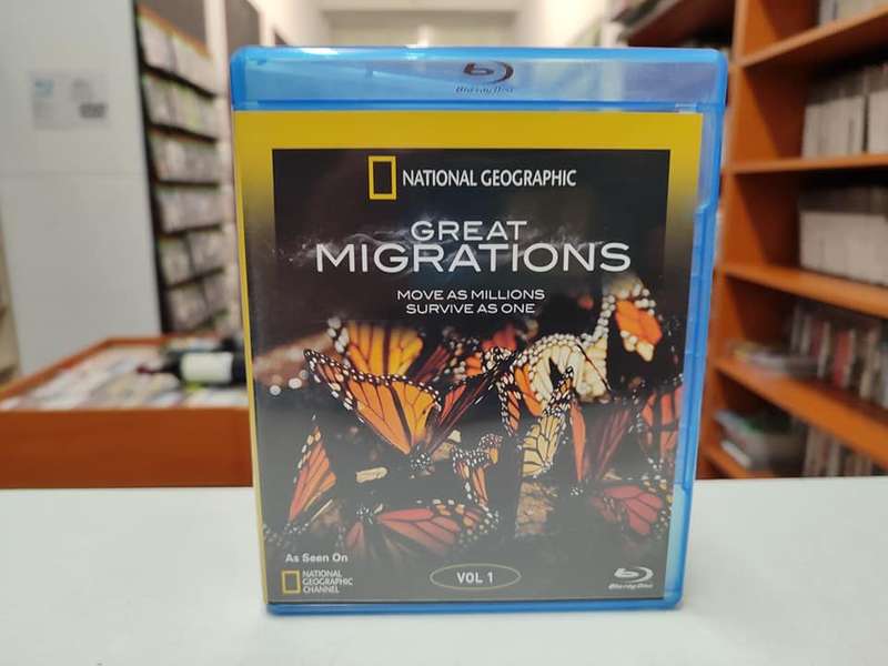 National Geographic Great Migrations : Move as Millions, Survive as One Blu ray