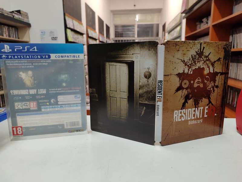 Resident Evil Biohazard Steelbook PlayStation 4 PS4