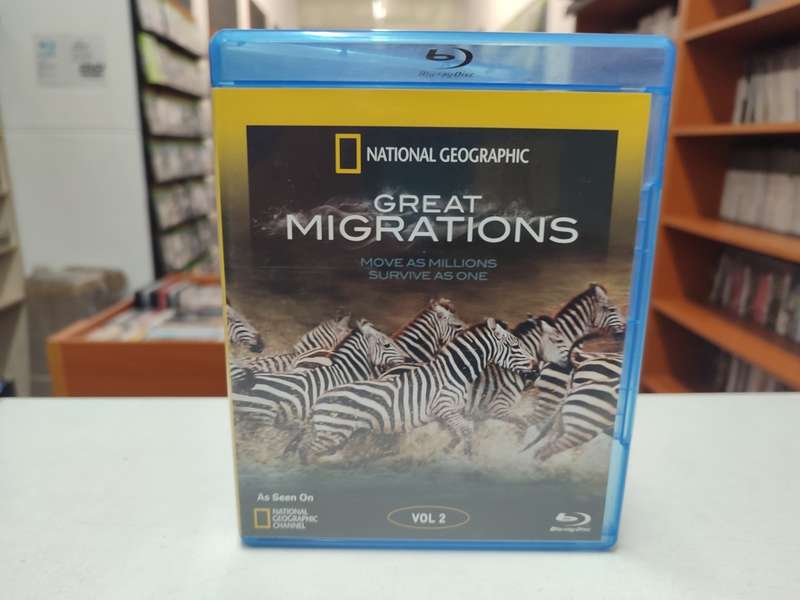 National Geographic Great Migrations Volume 2 Blu Ray