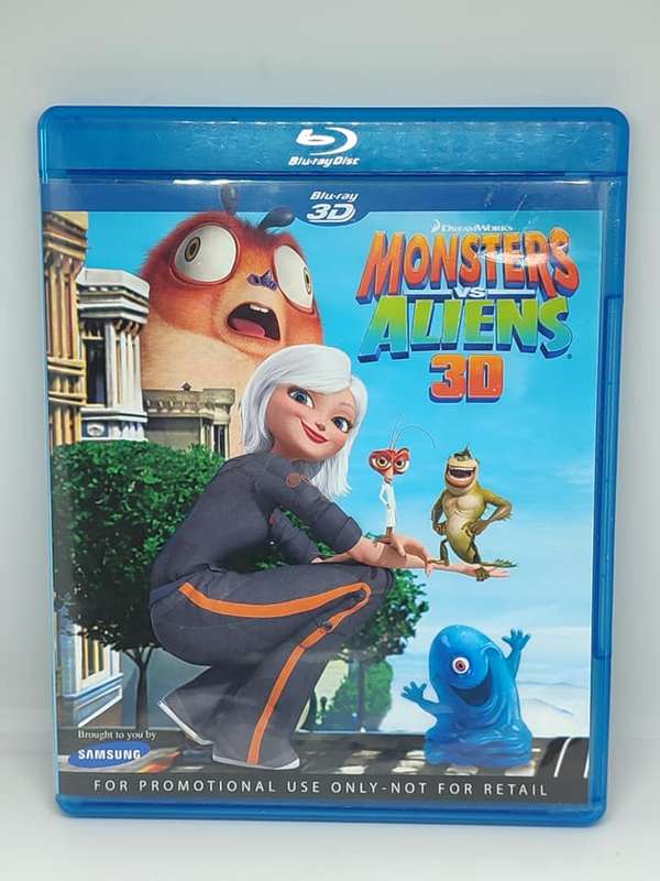 Monsters Vs Aliens 3D / 2D Blu Ray