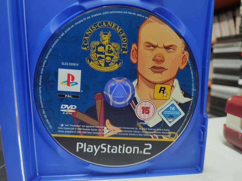 Canis Canem Edit (Bully) Playstation 2 PS2 Disc Only