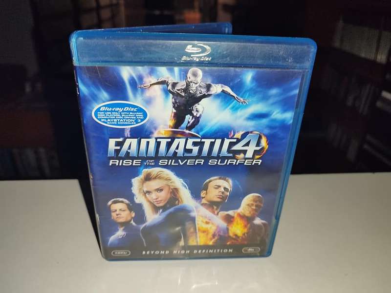 Fantastic Four Rise of the Silver Surfer Blu Ray