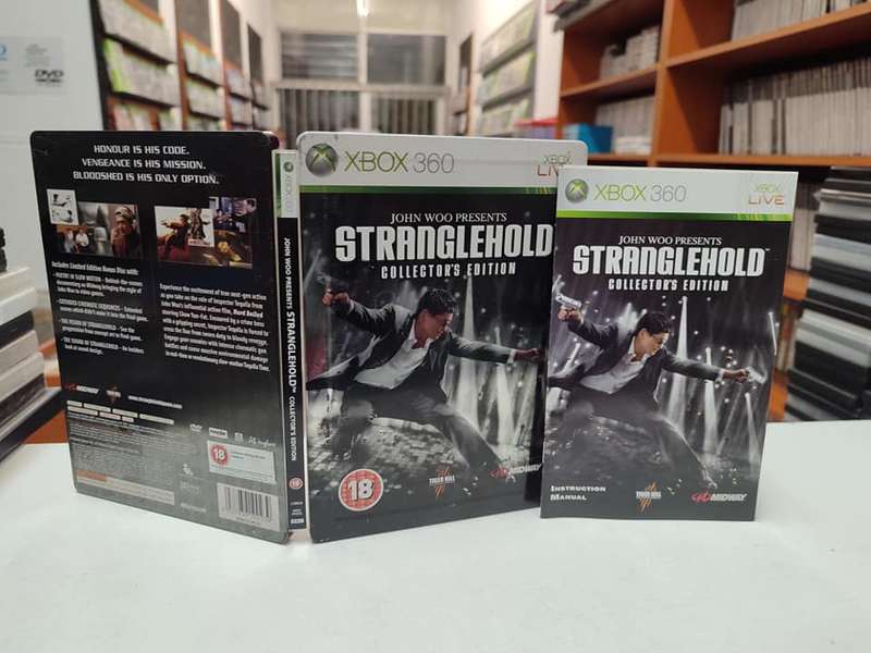Stranglehold Collector`s Edition Steelbook Xbox 360