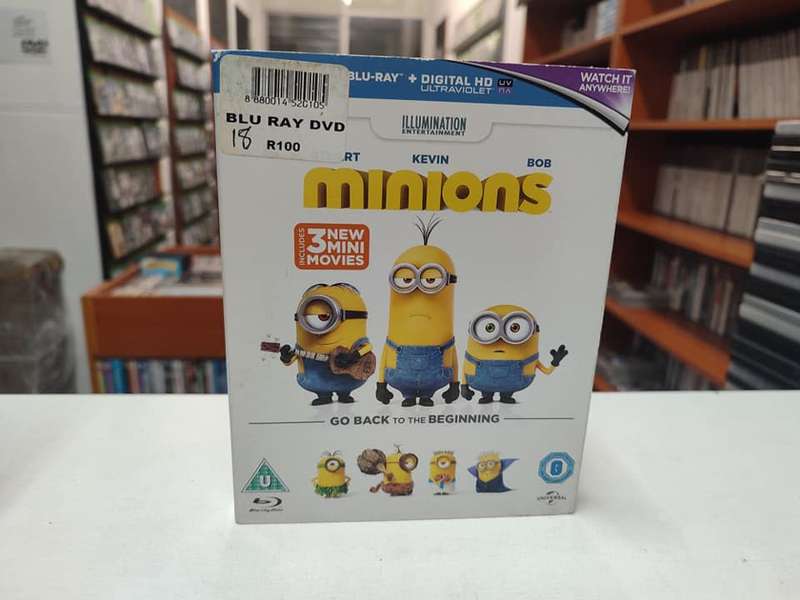 Minions Blu Ray