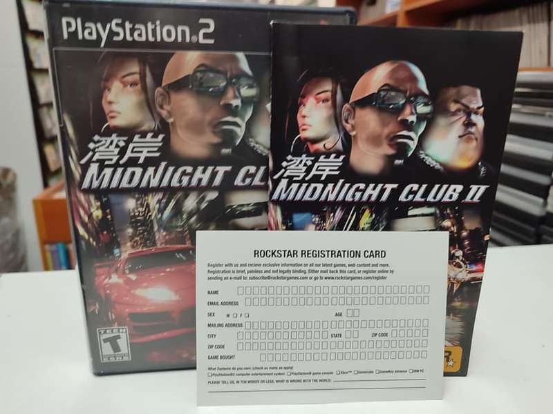 Midnight Club II US NTSC PlayStation 2