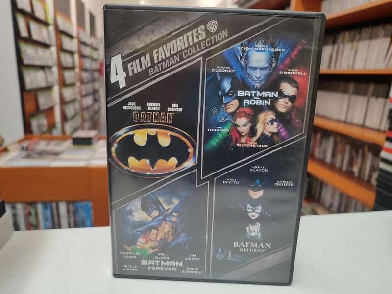 Batman Quadrilogy Dvd Set