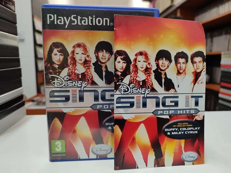 Disney Sing It Pop Hits Playstation 2 PS2