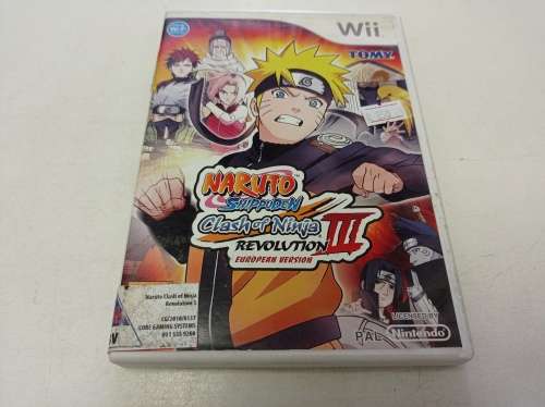 Naruto Shippuden Clash of Ninja Revolution III Nintendo Wii