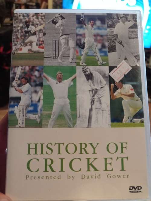 The History of Cricket by David Gower dvd