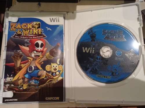 Zack and Wiki Quest for Barbaros Treasure Nintendo Wii