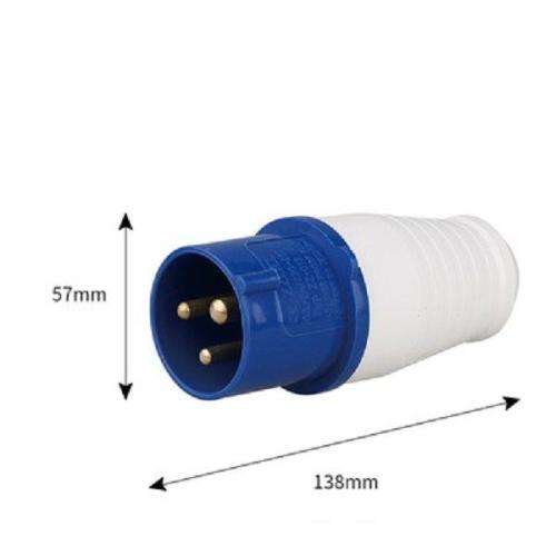 Industrial Plug Waterproof Aviation Plug 32A,3 Pin,2P+E,250V, IP67