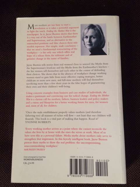ENDING THE MOTHER WAR - JAYNE BUXTON - BOOKS