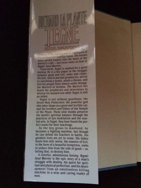 TEGNE SOUL WARRIOR - RICHARD LA PLANTE - BOOKS