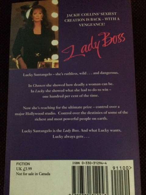 LADY BOSS - JACKIE COLLINS - BOOKS