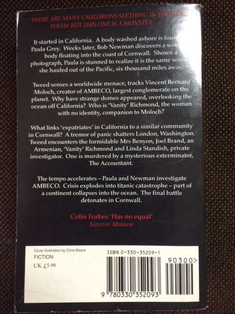 THE CAULDRON - COLIN FORBES - BOOKS