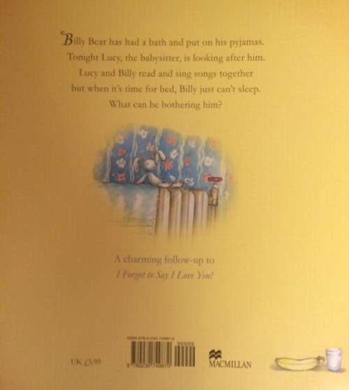 BEDTIME BILLY BEAR - MIRIAM MOSS/ANNA CURREY - CHILDRENS BOOKS - BOOKS