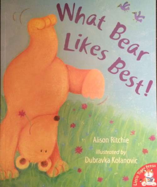 WHAT BEAR LIKES BEST! - ALISON RITCHIE - CHILDRENS BOOKS