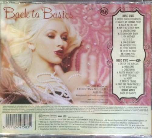 CRISTINA AGUILERA - BACK TO BASICS - (DOUBLE CD)