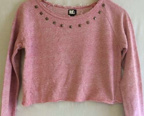 CROP TOP - PINK - TEENAGE GIRL - TOPS - CLOTHING